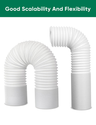 Plusluck flexible hose supports moving or storage between rooms.