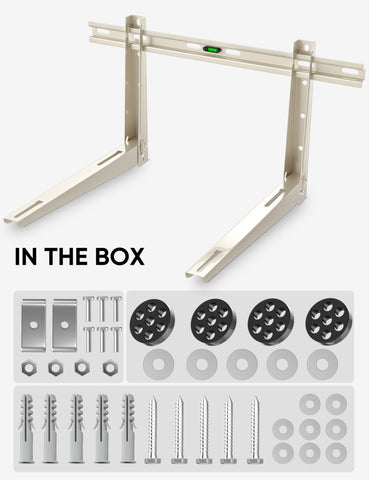 Plusluck galvanized steel construction withstands weather for durable outdoor mounting.