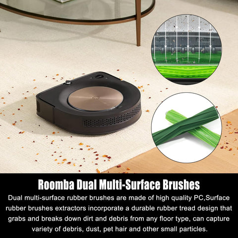 Pmosata dual multi surface rubber brushes resist hair tangling.