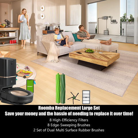 Pmosata replacement kit for Roomba s9 improves maintenance.