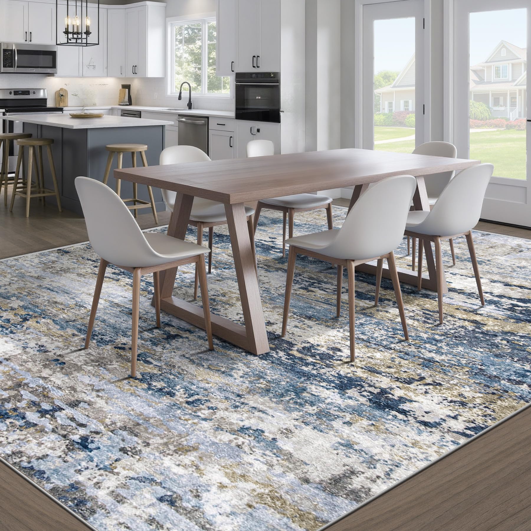 pmtsns area rug 8x10 folds easily for storage