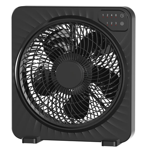 PNTCK 13-inch quiet desk fan front view showing steady airflow for any room