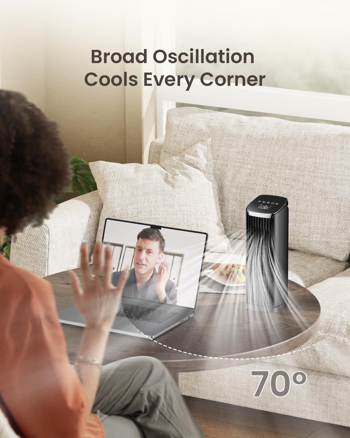 PNTCK 12hour timer display communicates extended cooling without constant adjustment.