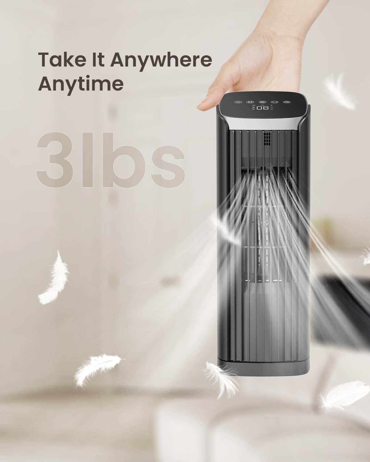 PNTCK bladeless design image emphasizes safety around kids and pets.