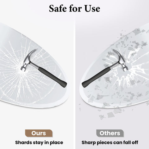 Pocetry flush-mount design eliminates gaps for a clean wall look.