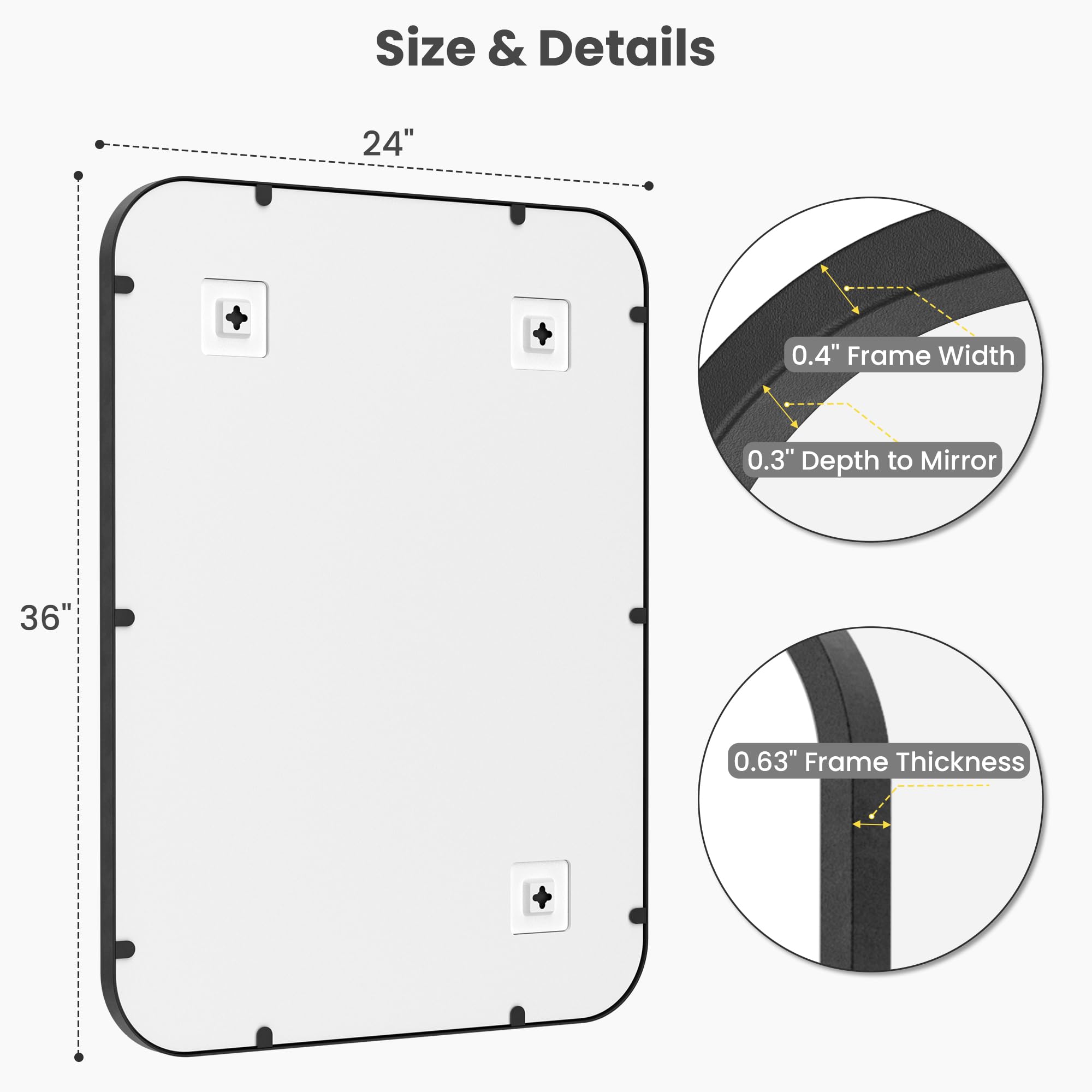 Pocetry 2-Pack shatterproof glass closeup shows HD clarity and family-safe design.