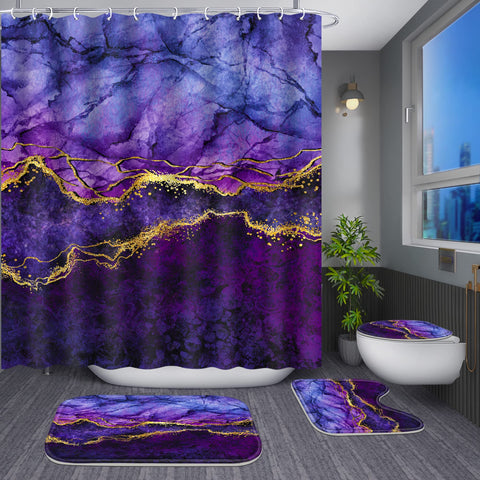 Poedist shower curtain hardware with rust-proof buckle lasts longer.