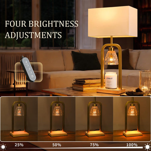 PoKat warmer with four-brightness settings for customizable ambience