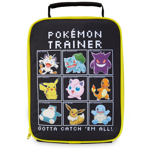 Pokémon lunch bag with Pikachu design for kids' meals on the go