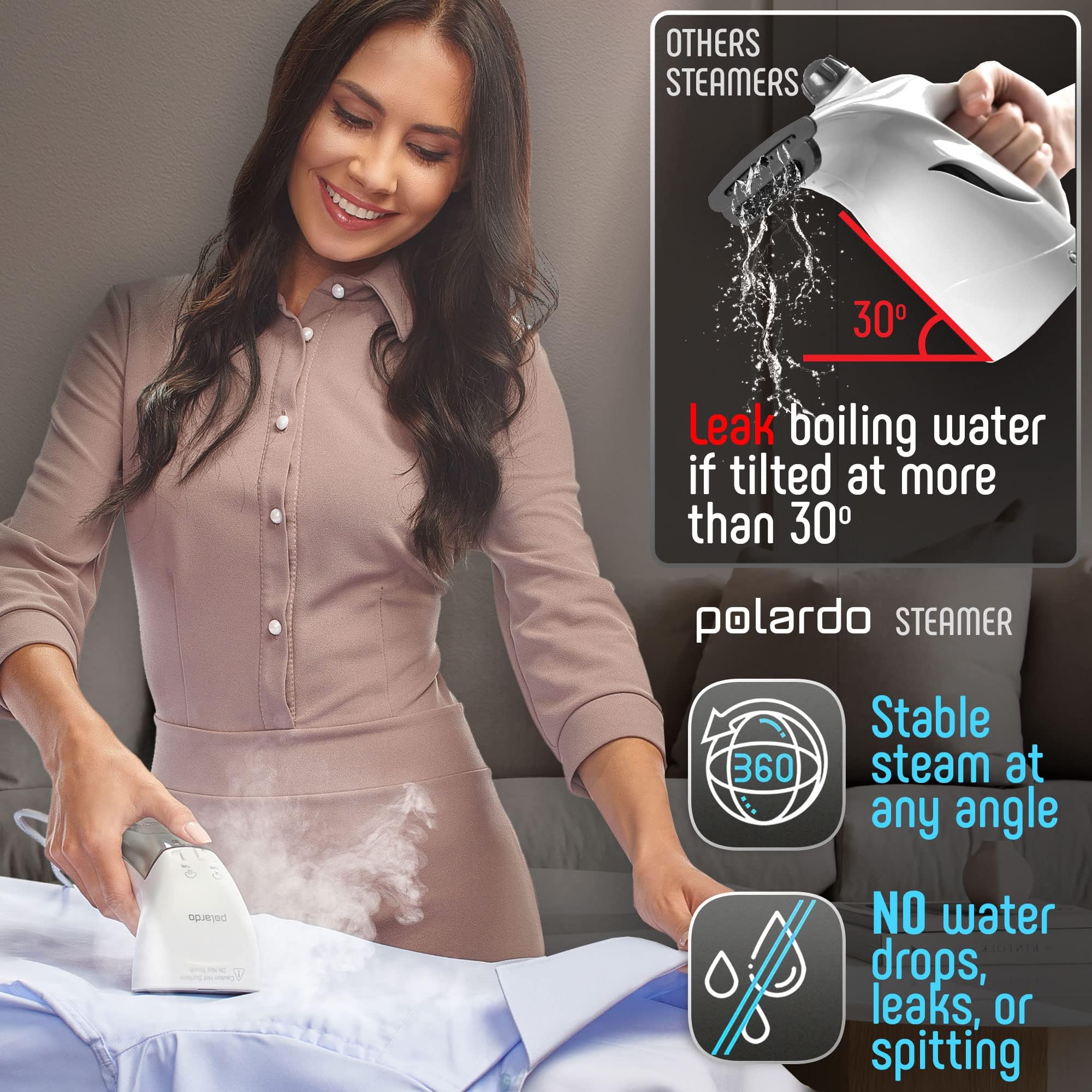 Polardo 8-in-1 fabric care kit with delicate brush.