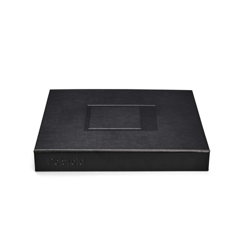 Polaroid Large Photo Album on display shelf for easy viewing and sharing.