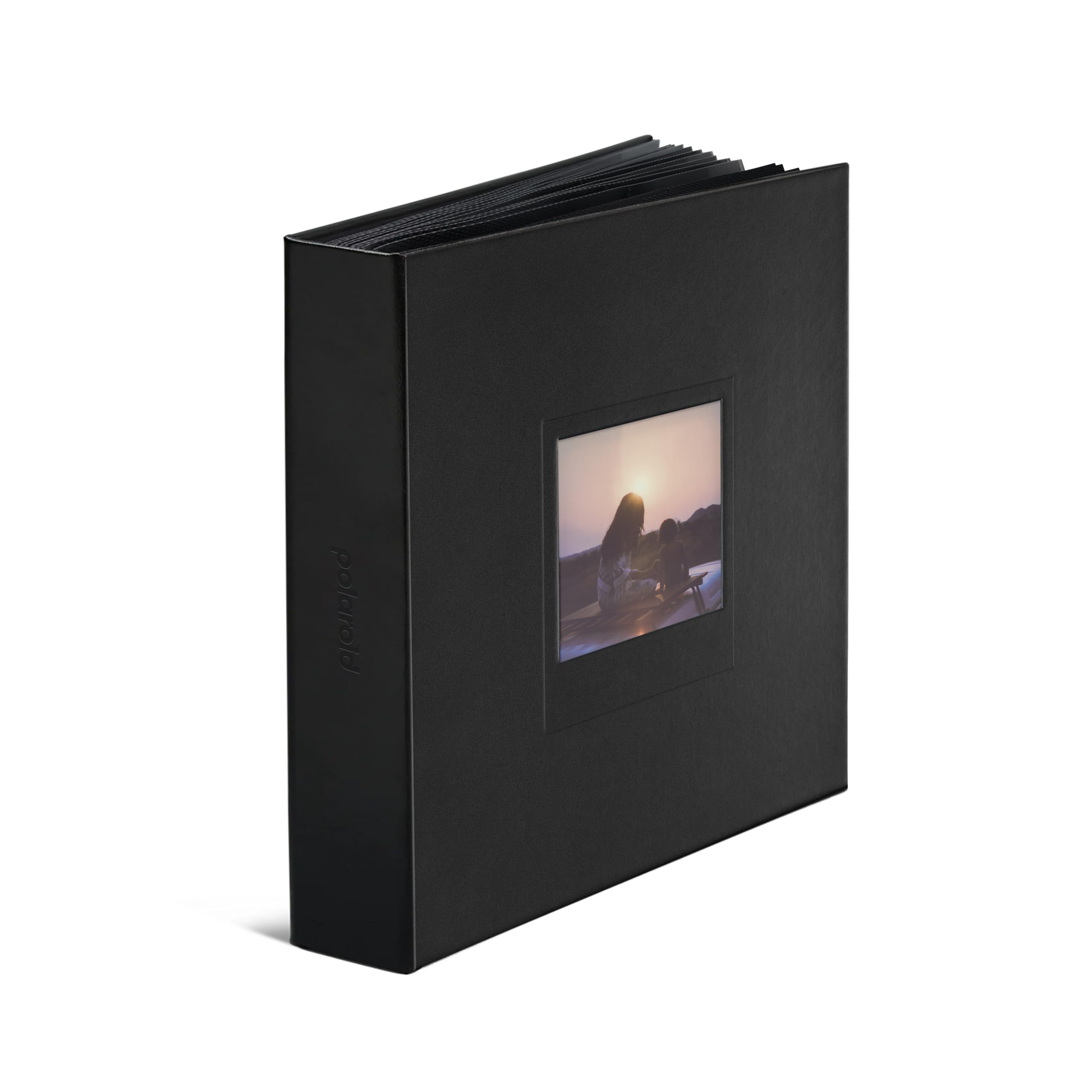 Polaroid Photo Album front window display highlights a featured shot for quick storytelling.