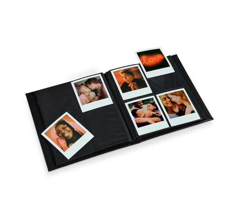 Polaroid Photo Album matte coating protects prints and reduces fingerprints during handling.