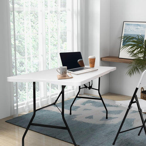 Pollilar foldable banquet table is easy to transport
