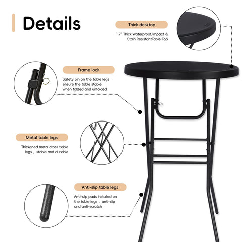 Pollilar cross-leg design delivers stable support for gatherings