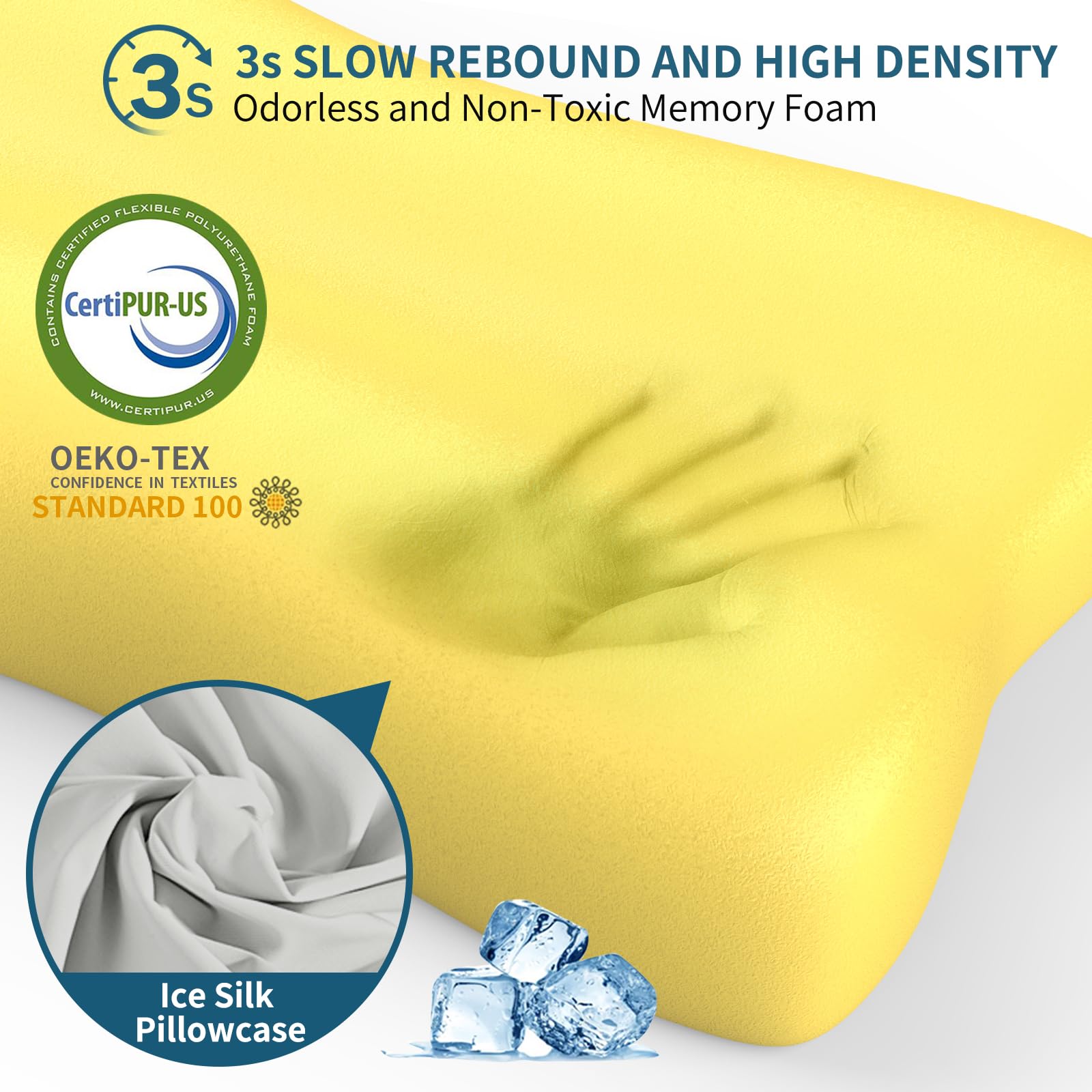 Polovo cooling pillowcase helps stay cool and dry through the night.
