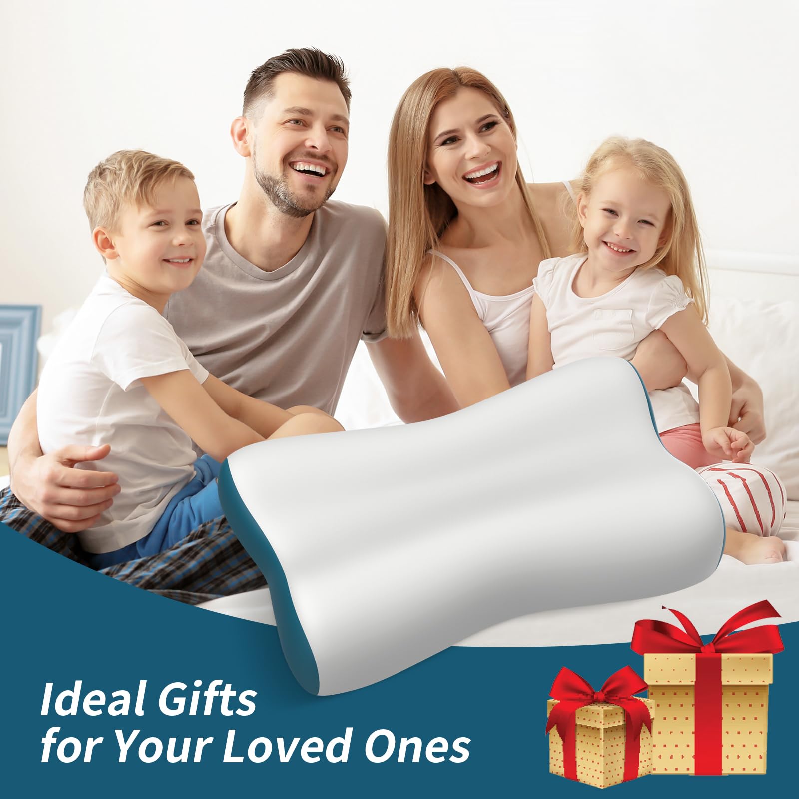 Polovo gift-ready packaging offers thoughtful sleep support as a gift.