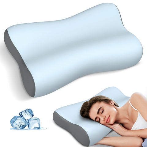 Polovo Cervical Neck Pillow outer shell shows a durable cover for lasting comfort.