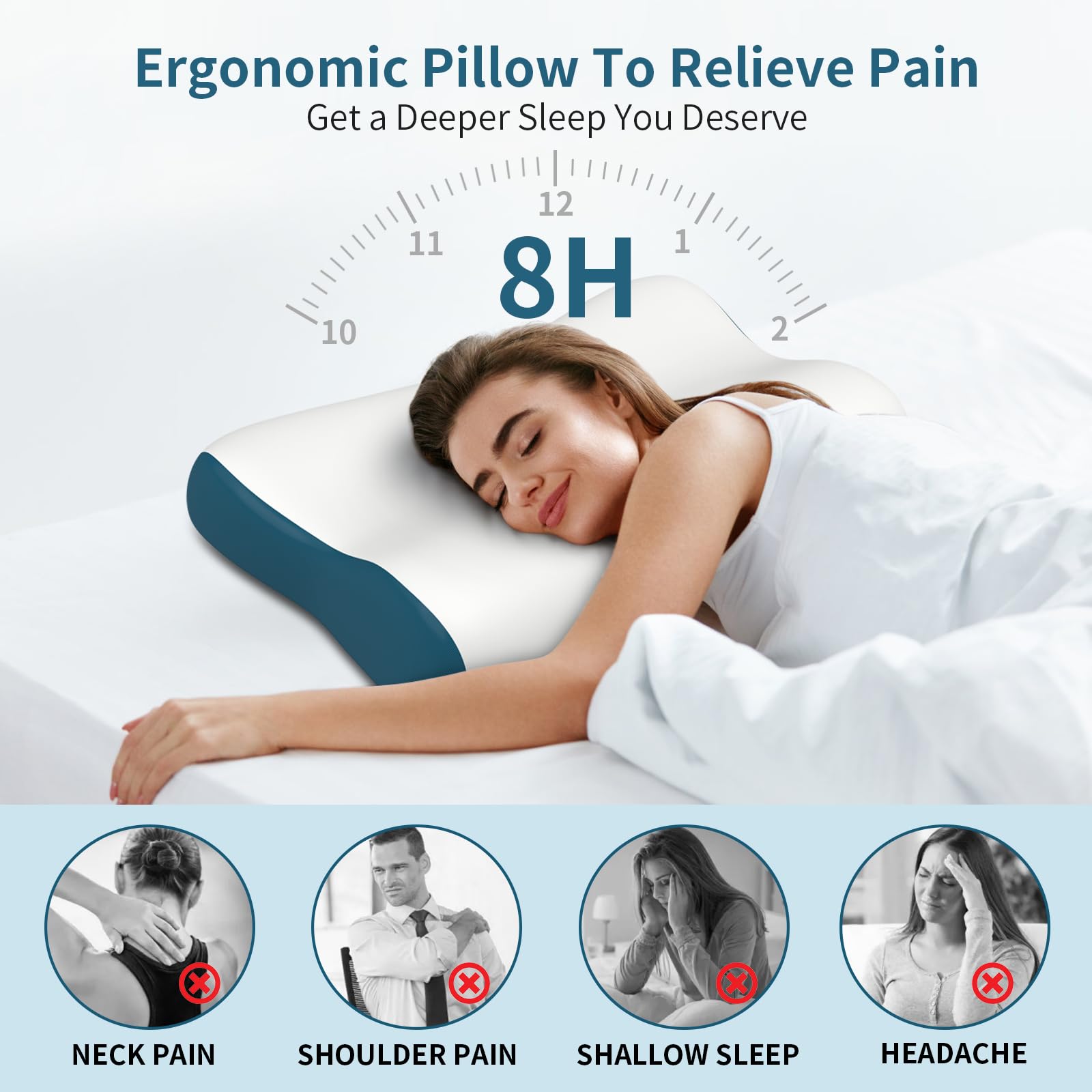 Polovo cooling pillowcase keeps skin cool and dry.