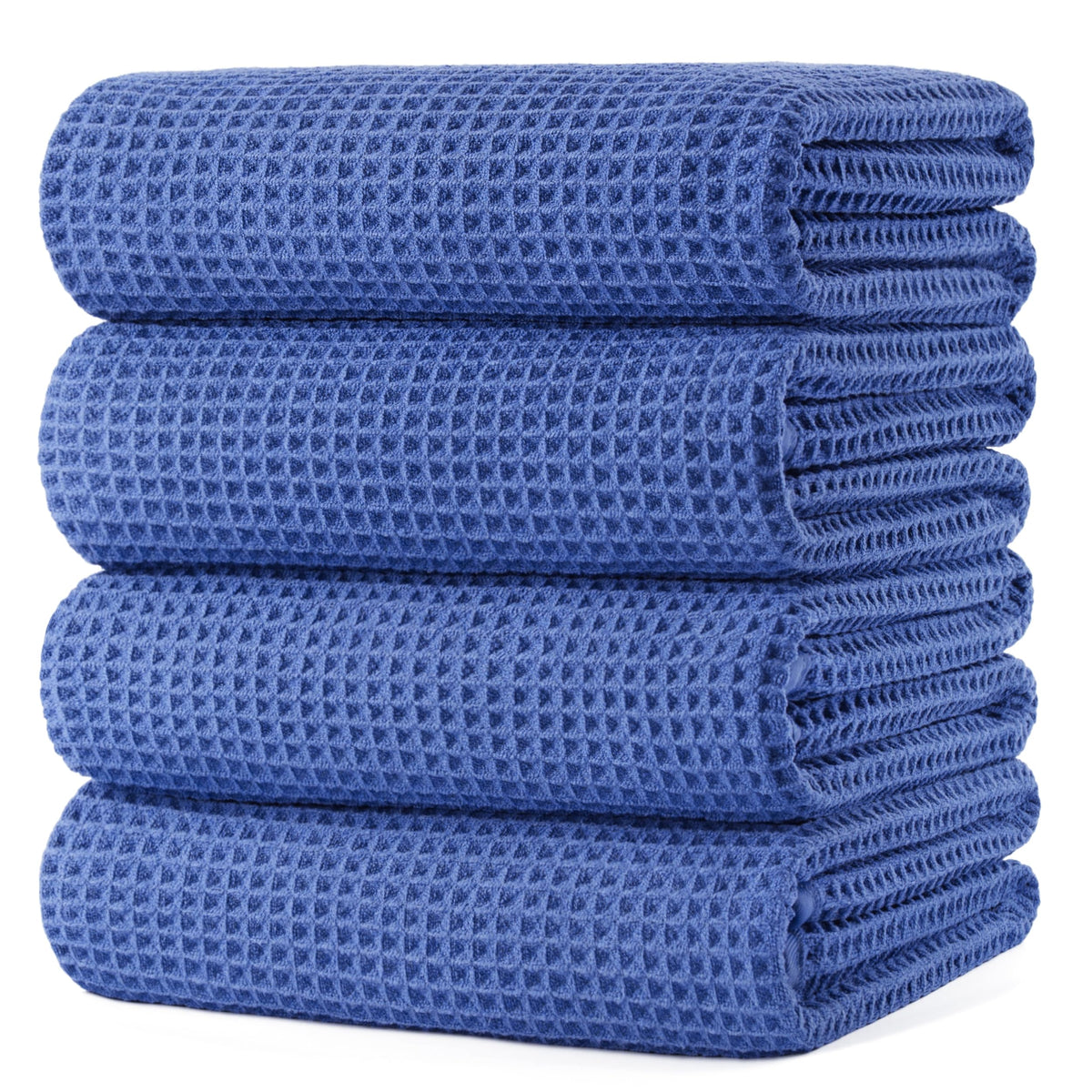 POLYTE 430gsm microfiber towel oversize for quick drying and plush softness.