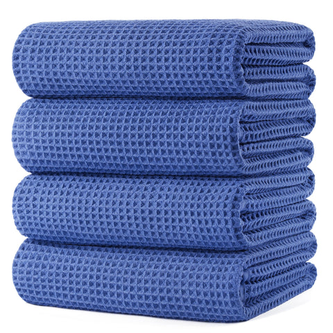 POLYTE 430gsm microfiber towel oversize for quick drying and plush softness.