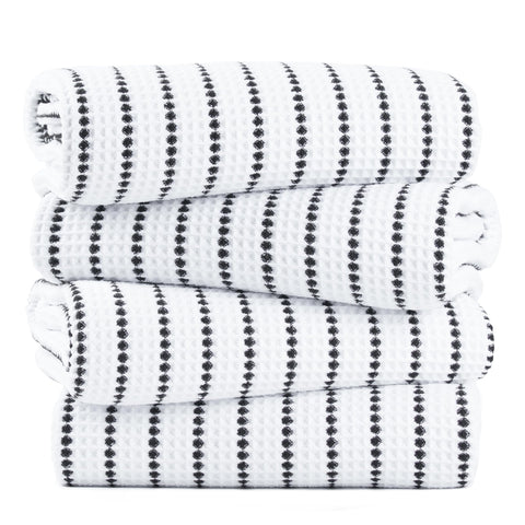 POLYTE 430 GSM oversized waffle towel close-up showing soft, quick-drying microfiber