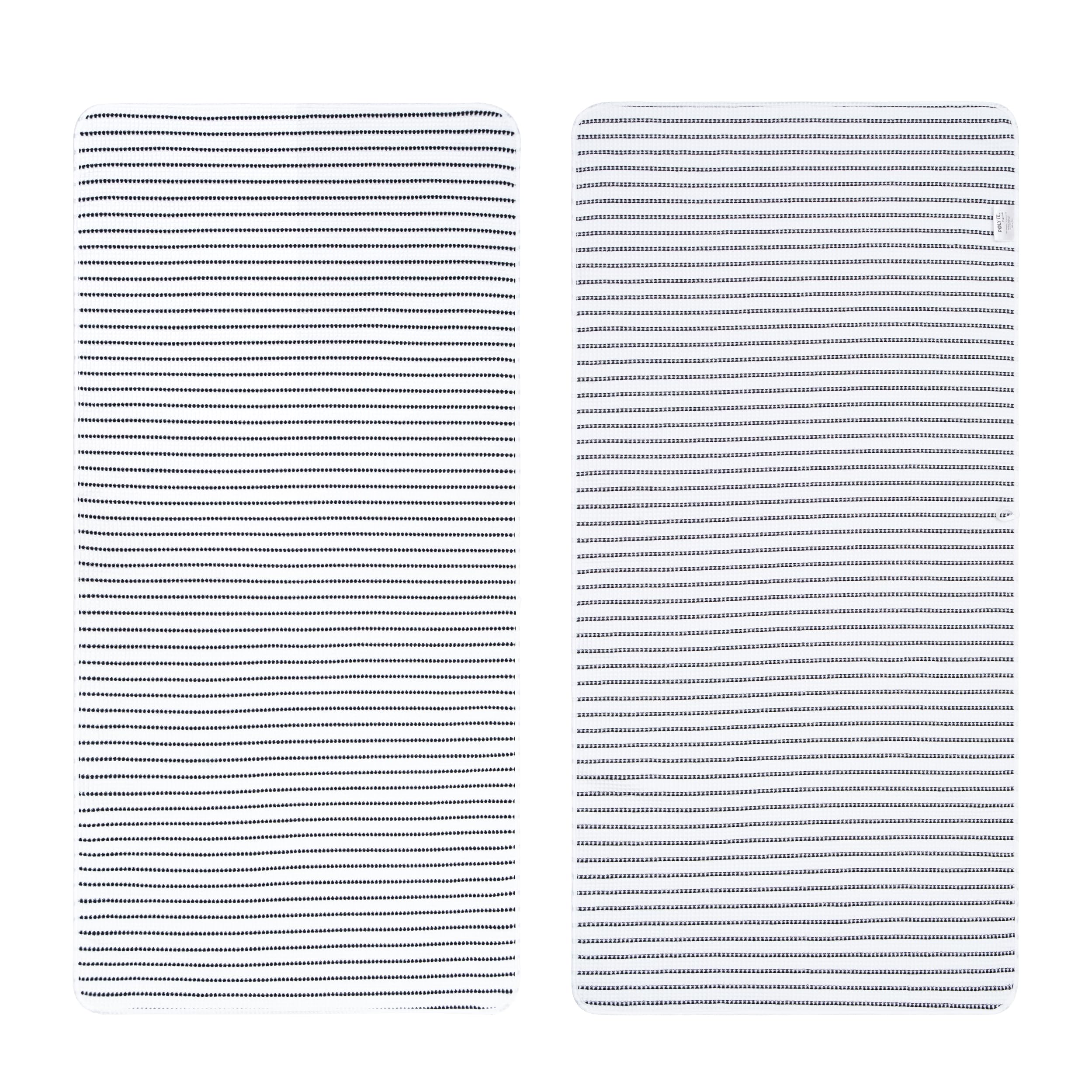 POLYTE 60x30 inch bath towel laid flat for spa-like comfort