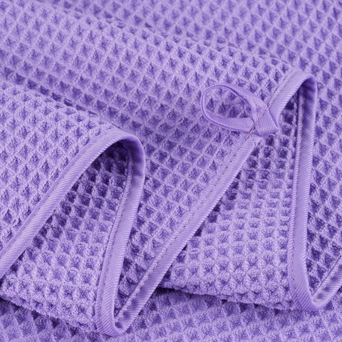 POLYTE washcloth 13x13 in exfoliating texture for smoother skin.