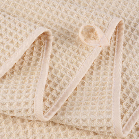 POLYTE deluxe 6-piece set with satin trim and generous sizes