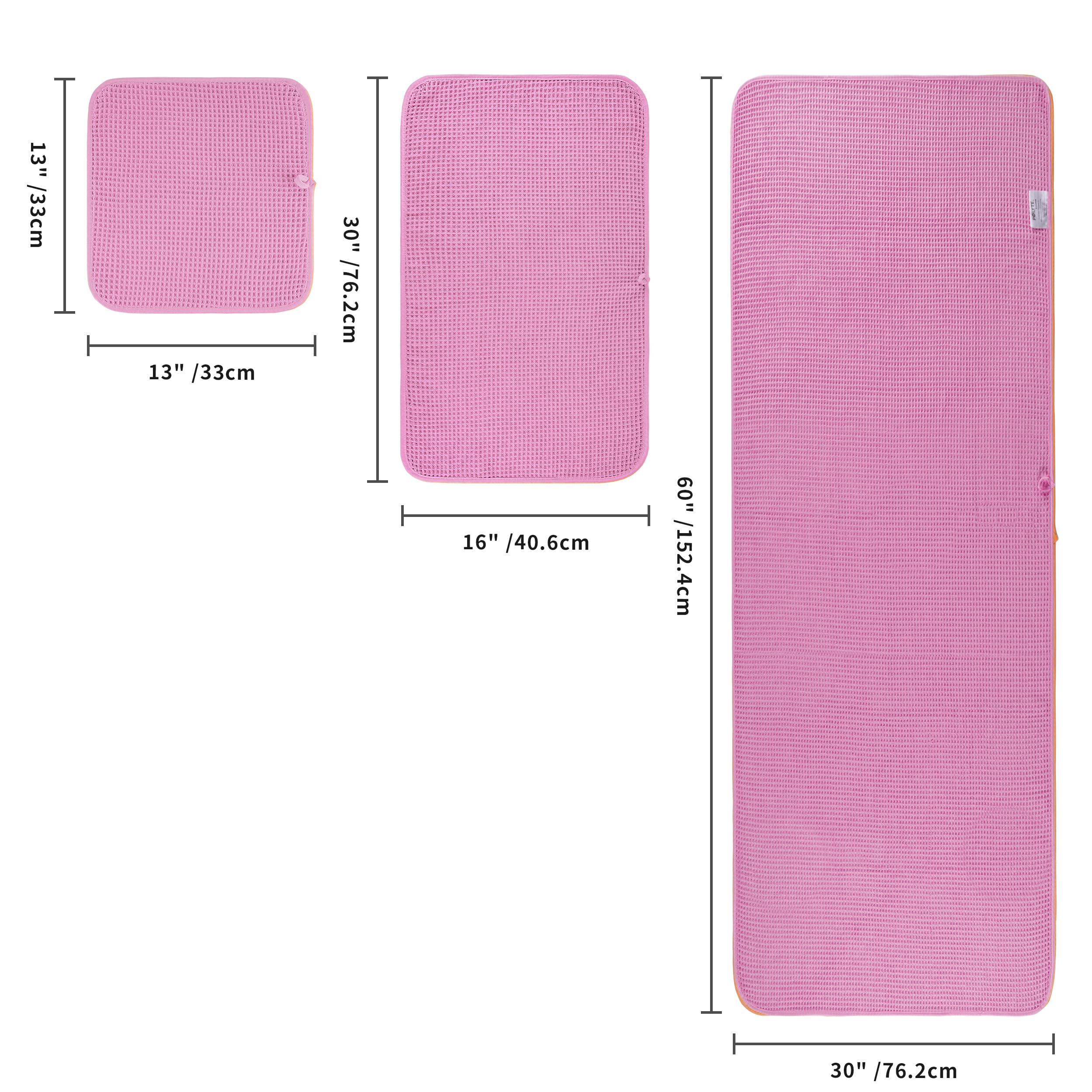 POLYTE hand towel 16x30 in with waffle weave for everyday use.