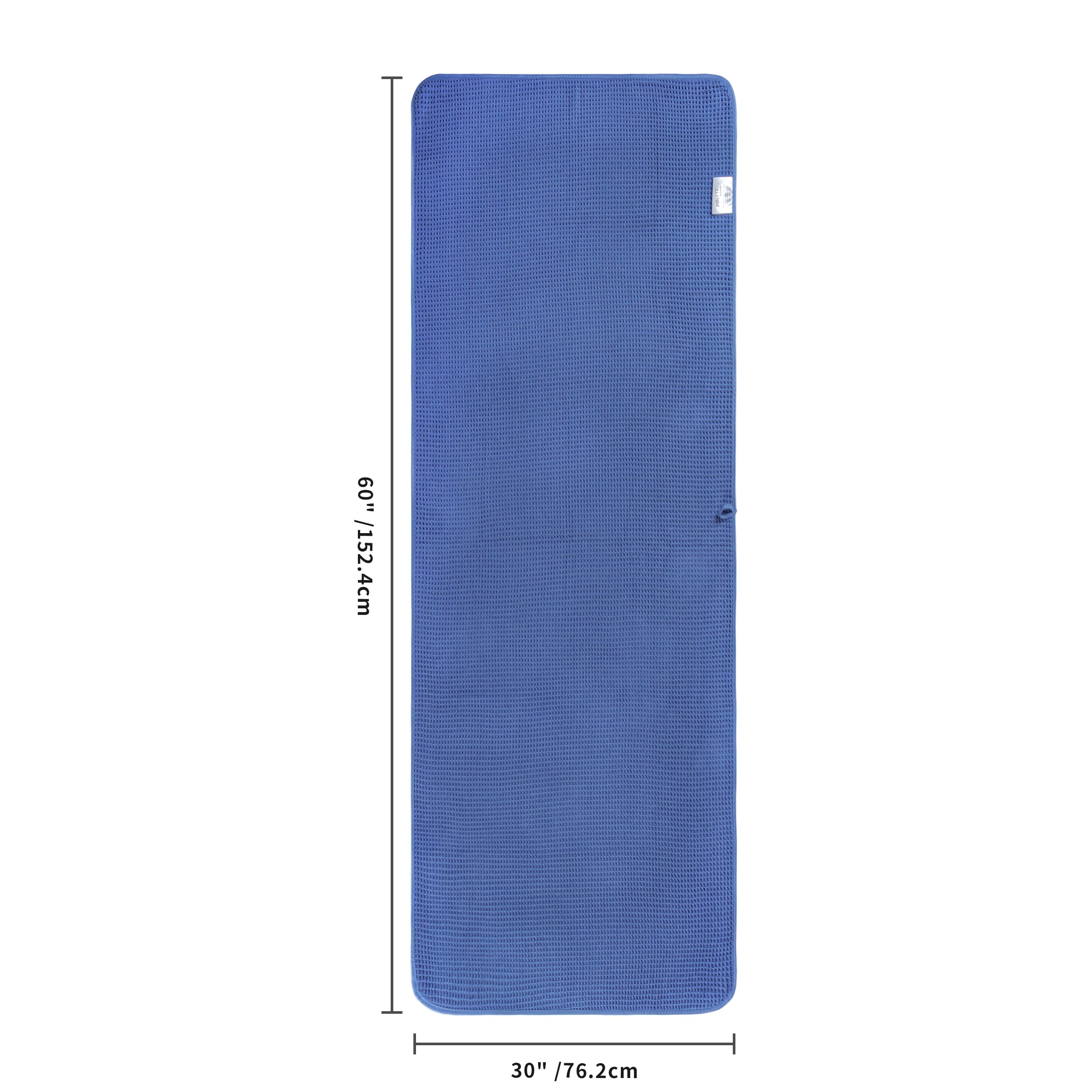 POLYTE satin trim with rounded edges for a polished look.