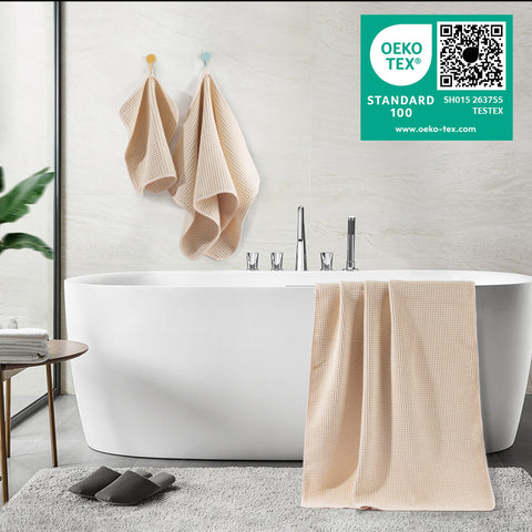 POLYTE washcloth 13x13 with gentle exfoliation for smooth skin