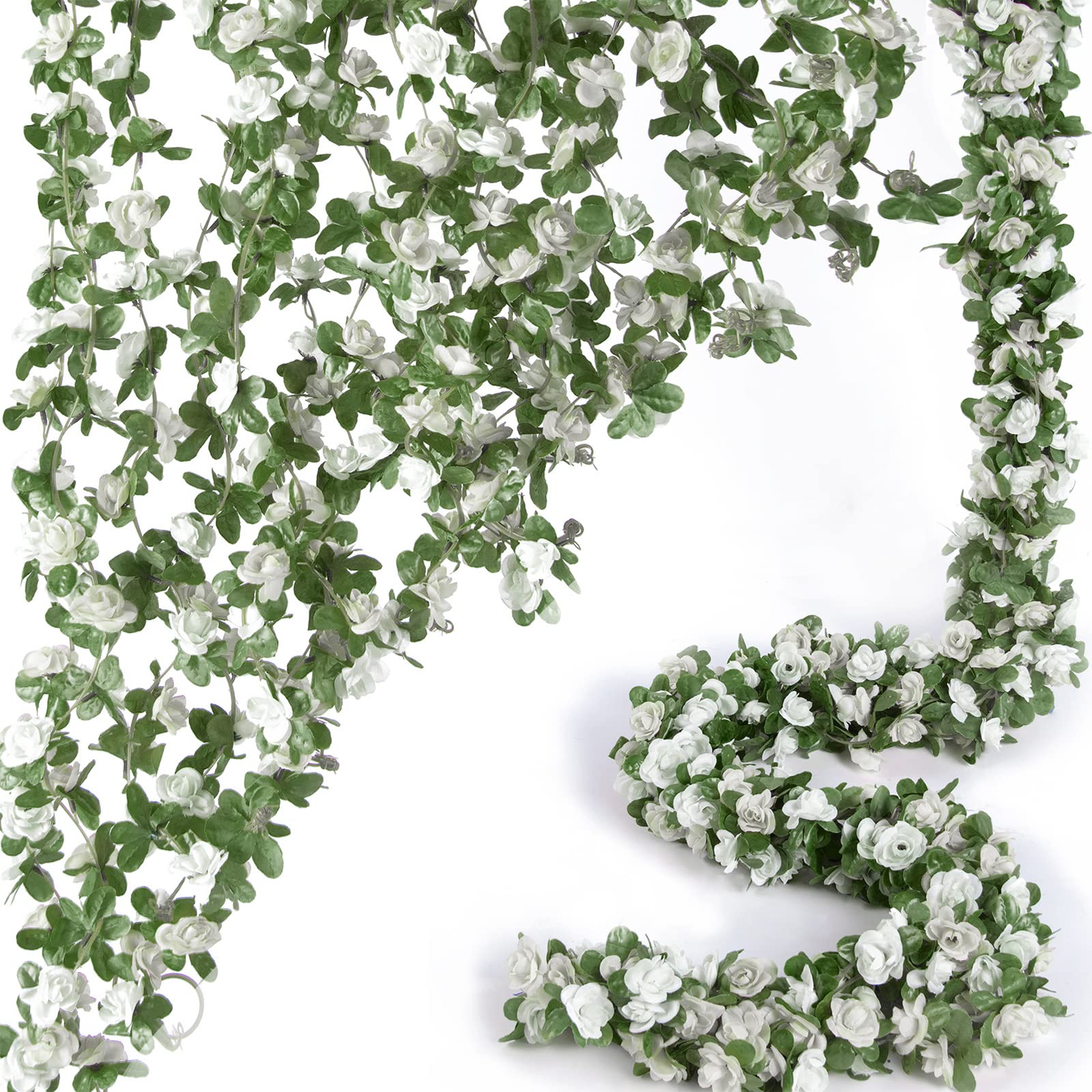 PONKING eight-vine rose garland for bold wall or arch decor.