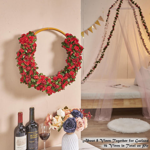 PONKING wedding arch rose vine ready for an elegant ceremony backdrop