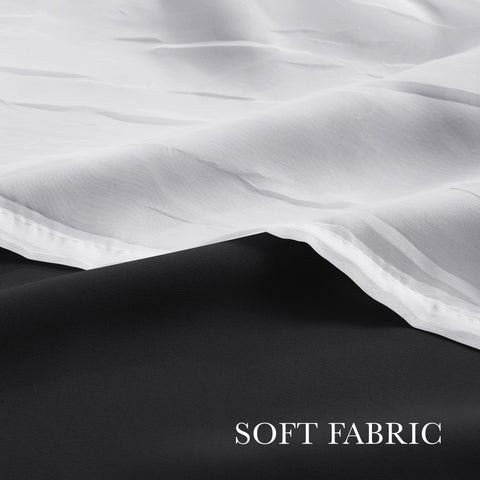 PONY DANCE machine-washable curtains simplify care and everyday upkeep.