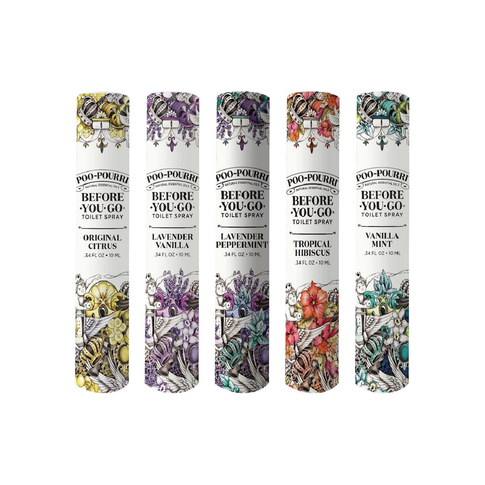 Poo-Pourri Original Citrus travel spray for on-the-go odor freshening