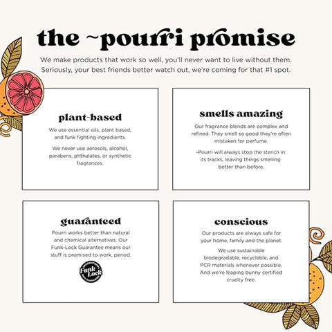 Poo-Pourri Original refill narrow-neck bottle enables easy pouring.
