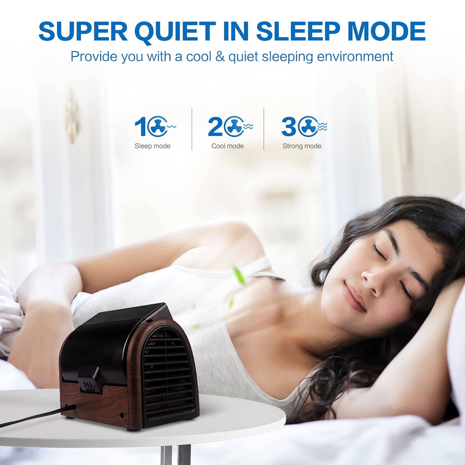 POOCCI desk fan with one-year warranty ensures reliable performance and peace of mind
