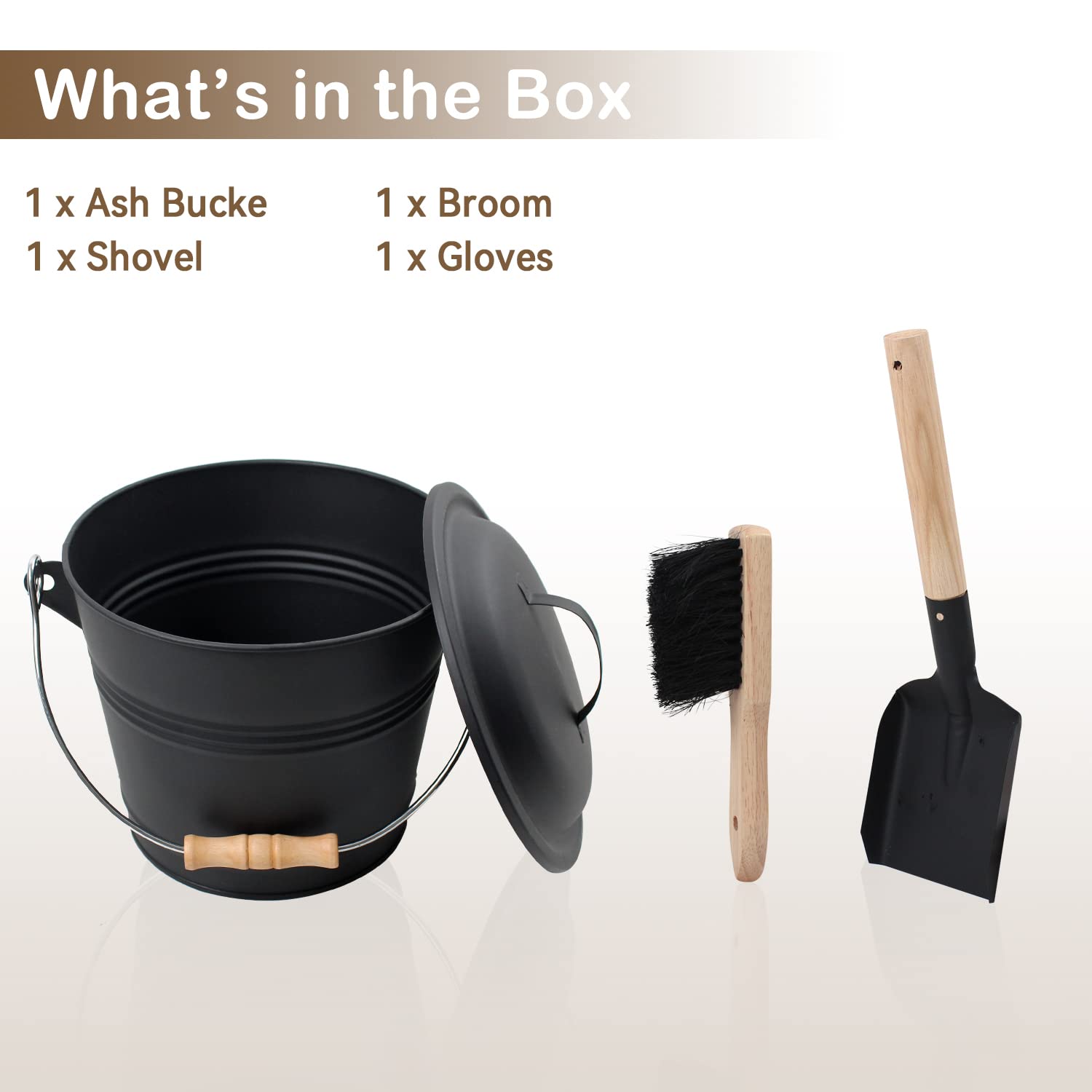 Poofzy ash bucket lid tightly sealed to minimize spills during transport