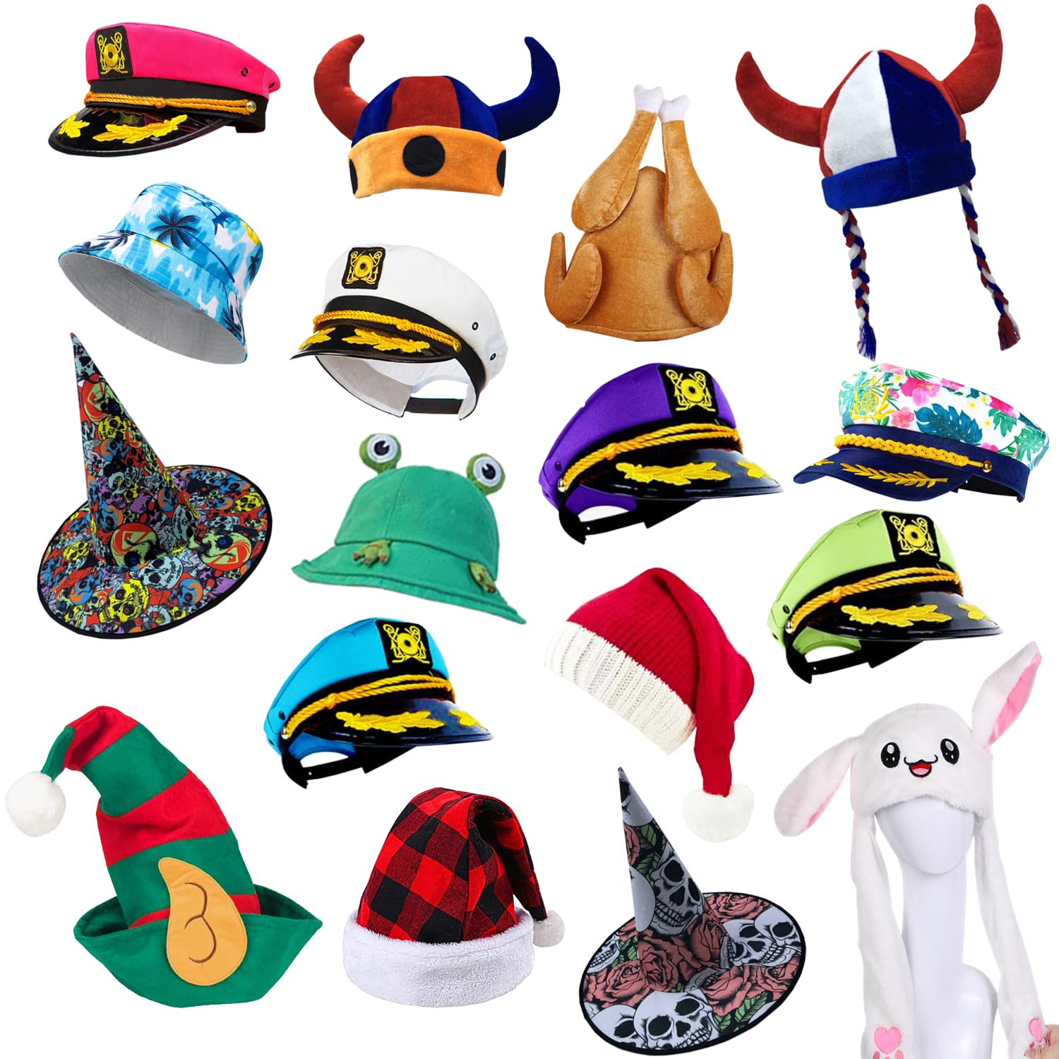 POPCIEL novelty hats are conversation starters at parties.