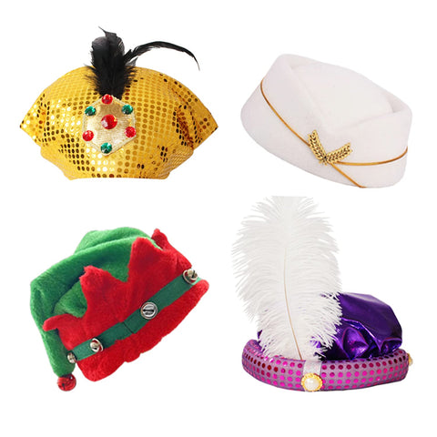 POPCIEL one-size-fits-all party hats suit adults and teens.