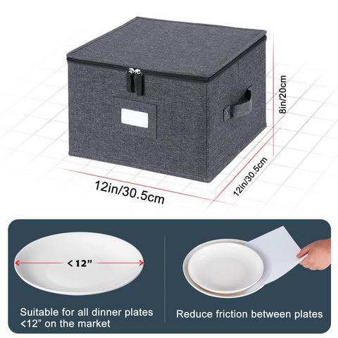 Popoly container with label window for quick content identification.