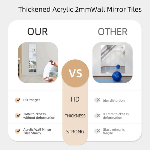 PopularLdo bedroom mirror tiles reflecting light to enlarge the space