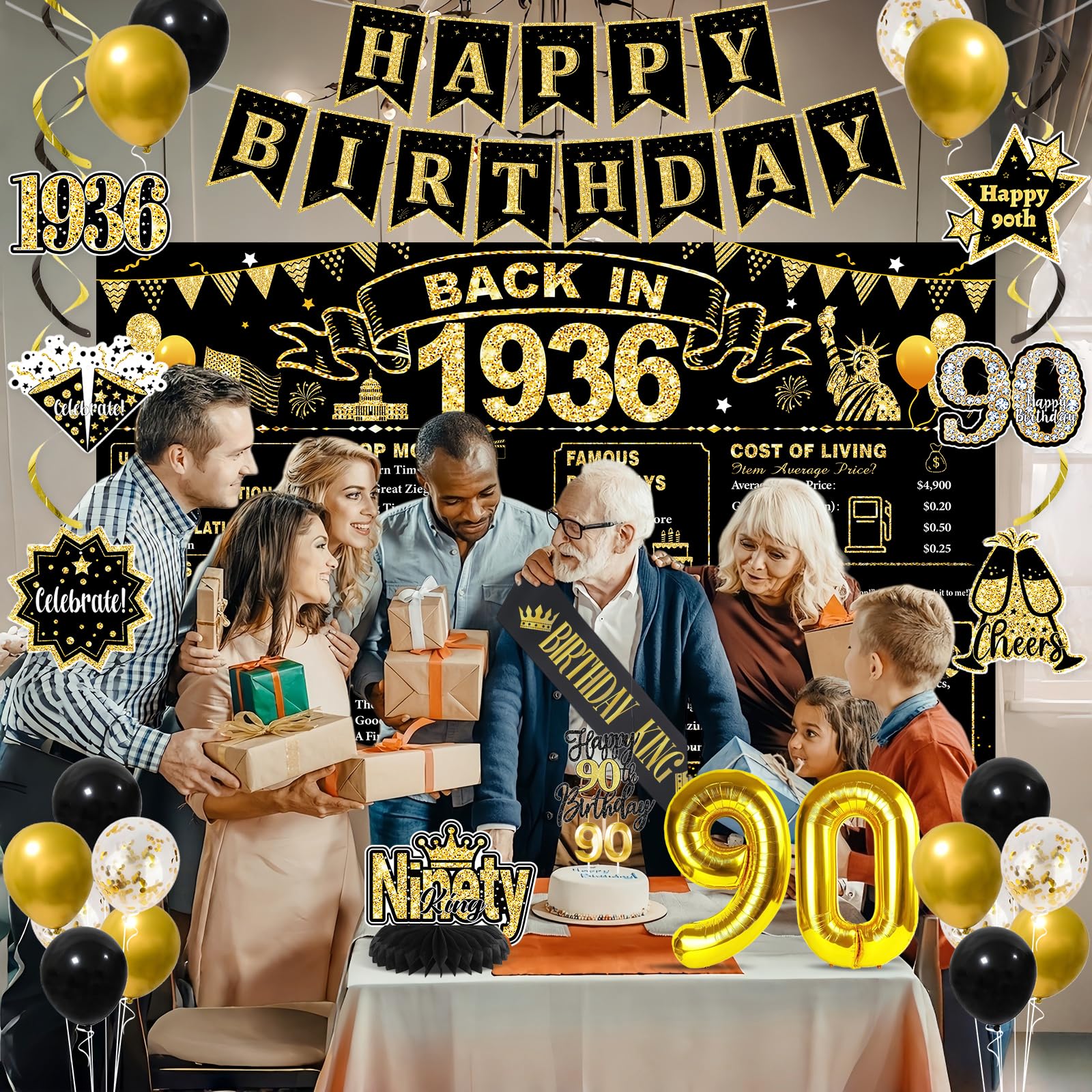 PopularLdo Birthday card and candles enhancing personal celebration details.