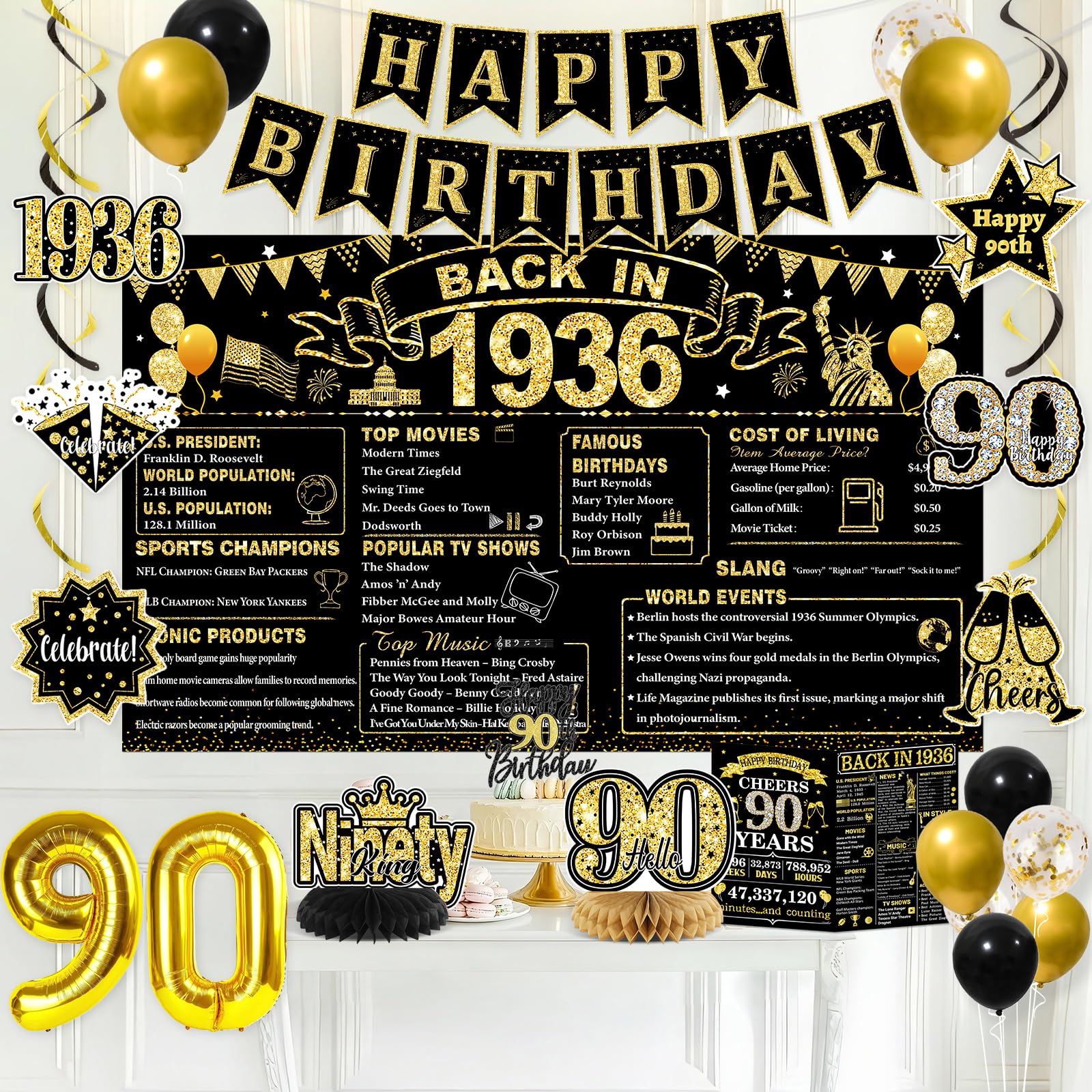 PopularLdo Cake topper marking the milestone with a refined touch.