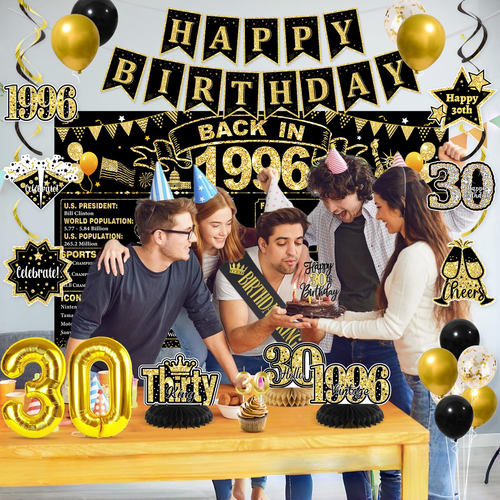 PopularLdo cake topper elevates cake with a personalized vibe.