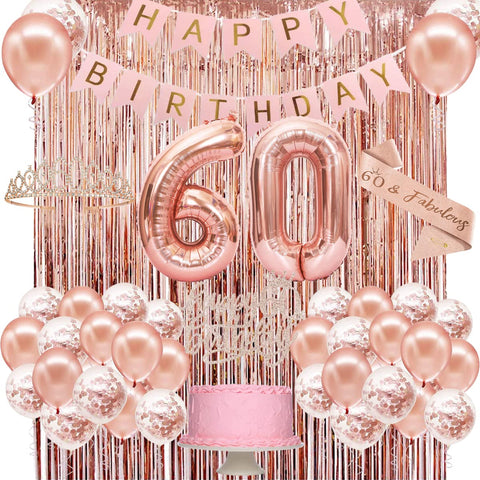 PopularLdo rose gold 60th crown adds regal sparkle for milestone celebrations.