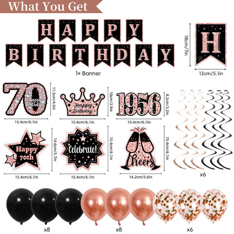 PopularLdo rose gold crown for the birthday queen celebration.
