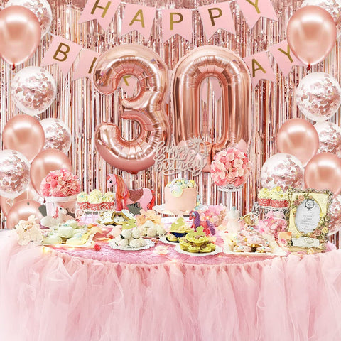 PopularLdo rose gold fringe curtain as an elegant backdrop