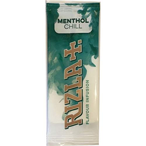 Poshliquid Rizla Flavour Infusions Menthol Chill box displays the 25-card set for easy replacement